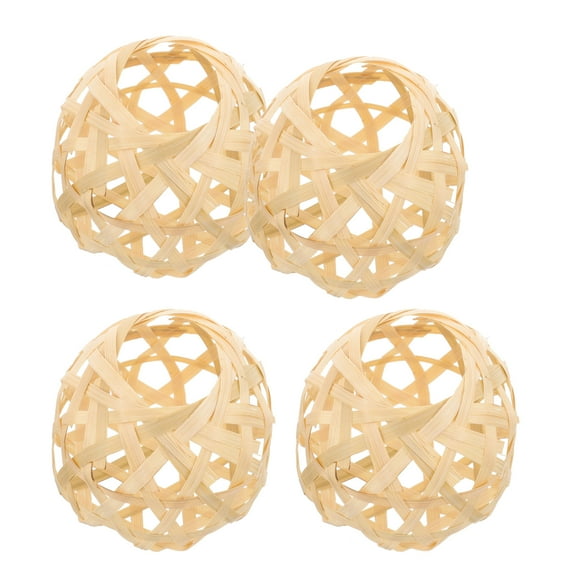 MRLESS Bamboo Pendant Light Shade Rattan Chandelier for Restaurant
