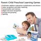 thumbnail image 2 of Juguetes educativos de aprendizaje Juegos de combinación de letras y números 2 en 1 para niños y niñas Tarjetas flash de reconocimiento de palabras a la vista Herramientas de enseñanza para jardín de, 2 of 5