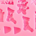 thumbnail image 2 of Fondant Mold Universal Silicone Christmas Patterns Cookie Mold Baking Mold for Christmas, 2 of 9