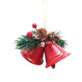 thumbnail image 1 of Campanas de Navidad Vintage, adorno colgante de árbol, cascabeles de Metal para decoraciones navideñas, cascabel de vacaciones, 1 of 4
