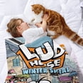 thumbnail image 2 of loud house season Throw Blanket Gifts for Fans Lover Girls Boys Women Present Hoodie Him Bed 40"x50", 2 of 6