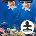 thumbnail image 5 of Anillo de comida para peces, 2 piezas, dispensador de comida para peces, accesorios para acuario, dispensador circular de comida para tortugas, guppy, bettas (negro), 5 of 5