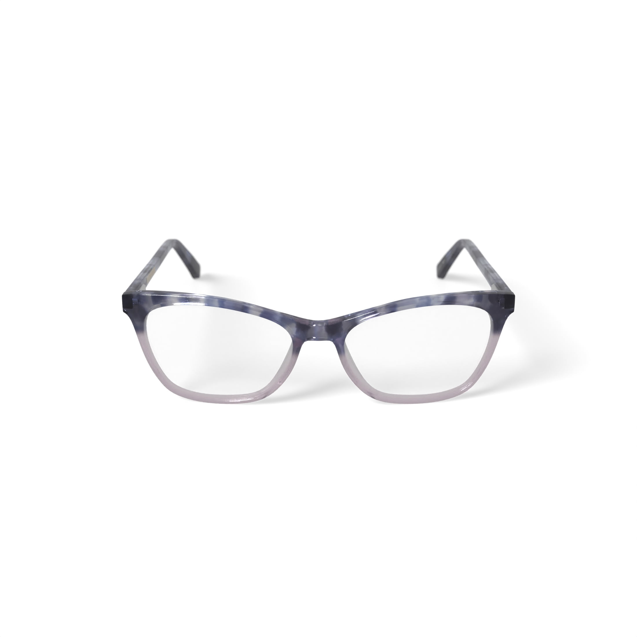 Christian Siriano Women's Taylor Square Prescription Eyeglasses with Case, Pink Tortoise Gradient
