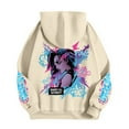 thumbnail image 4 of Y2k Arcane Jinx Cute Hooded Anime Print Harajuku Kawaii, 4 of 5