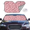 thumbnail image 2 of Balery Dachshund Dog Puppy Print Car Windshield Sun Shade,Windshield Sunshade for Car Pickup Truck SUV Accessories-, 2 of 7