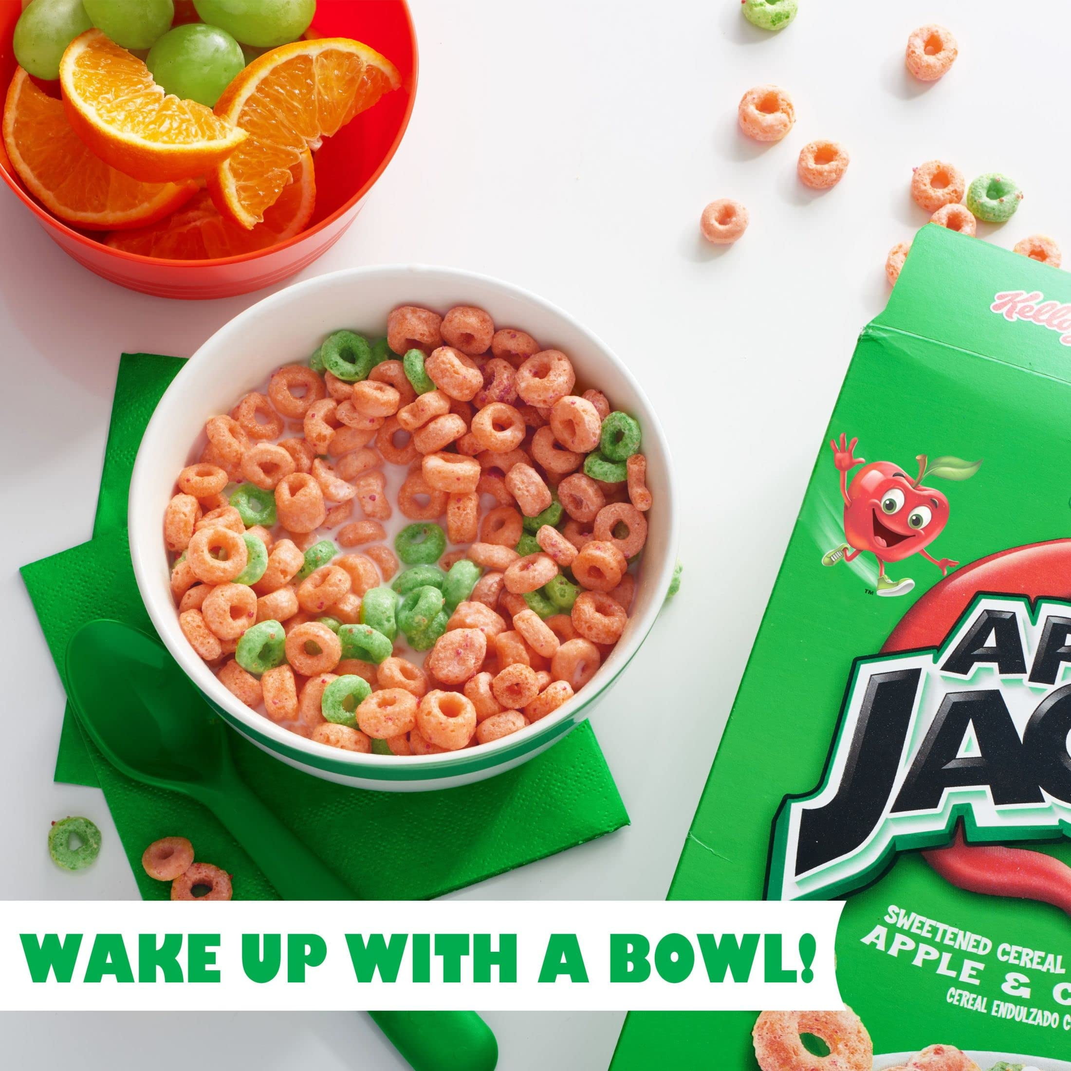 Apple Jacks Cold Breakfast Cereal (Pack of 3)