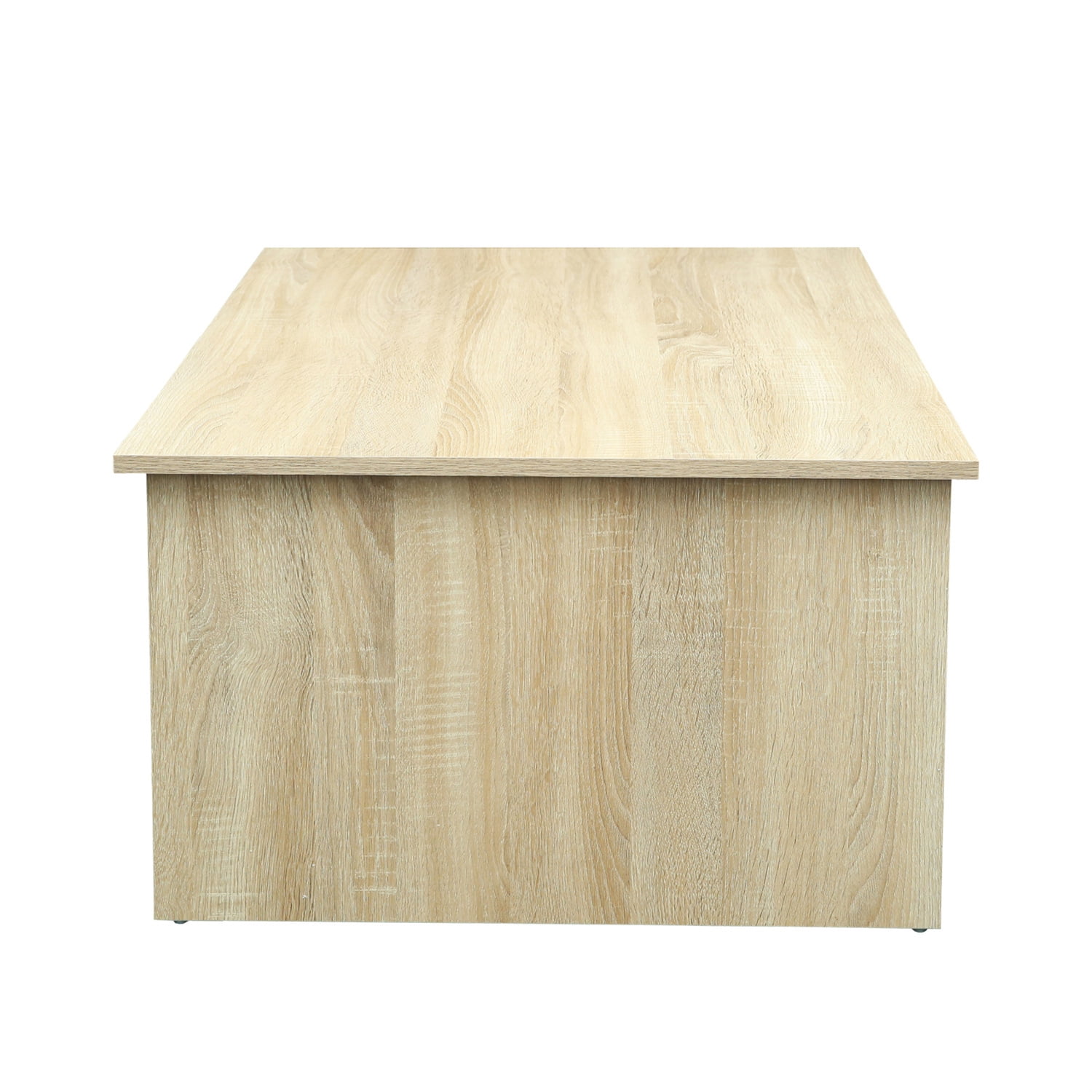Kepooman Lift Top Coffee Table with Storage, Rustic Wood Raisable Top Central Table for Living Room, Oak Kepooman Lift Top Coffee Table with Storage, Rustic Wood Raisable Top Central Table for Living Room, Oak