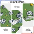 thumbnail image 4 of Soccer Balls Pattern Pajama Pants Soft Lightweight Lounge Pants Bottoms Sleep Pants Warm Comfy, 4 of 9