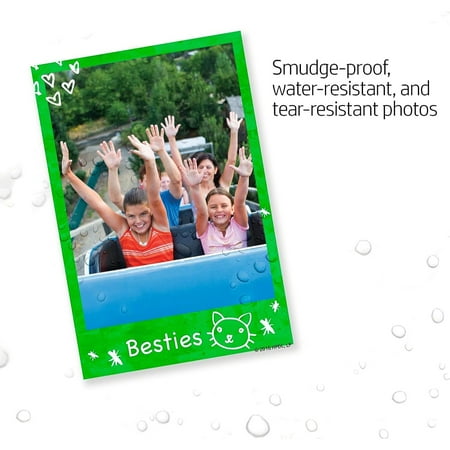 HP - Sprocket  2" x 3" Premium Sticky-Backed Zink Photo Paper - 50 Pack