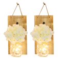 thumbnail image 1 of 20 Led Sun Glass Jar Integrated Solar Panel Light Leds Glass Solar Lamp Home Decor 2m Long 2 Pcs, 1 of 4