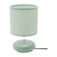 thumbnail image 1 of Ceramic Table Lamp With Shade Halo Sage, 1 of 3
