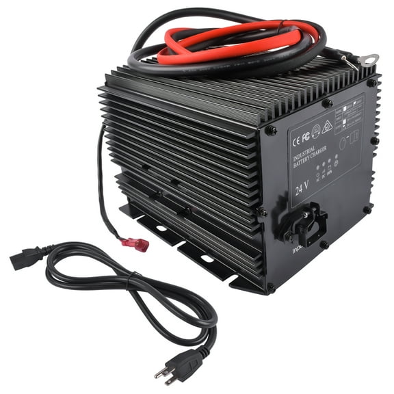 GELUOXI HB600-24B Battery Charger 24V 25A for Genie Charger Scissor Lift GS-1530 1532 1930 1932 2032