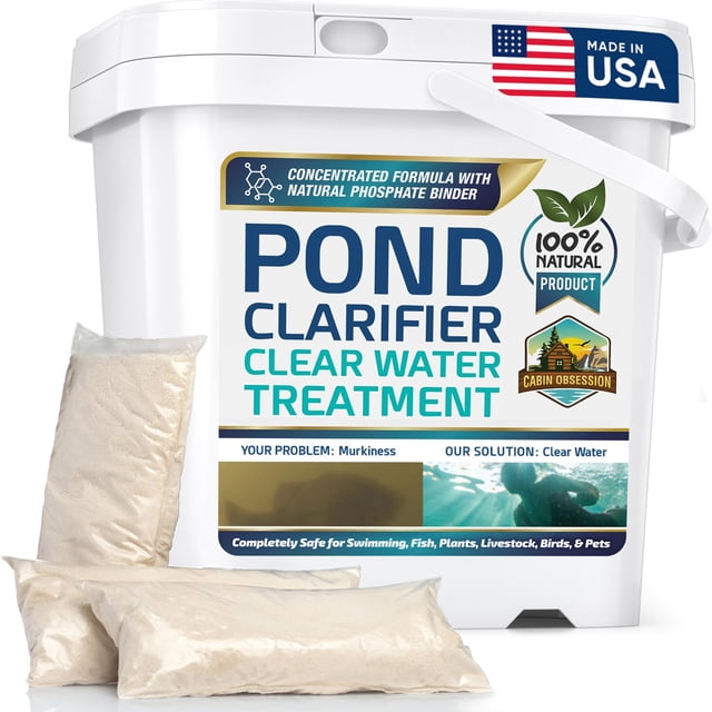 Clarificador para estanques Cabin Obsession, 16 paquetes, bacterias naturales