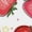 Hand Drawn Strawberry2, variant on Xecao Hand Drawn Strawberry print women's scoop neck, loose-fit workout tank tops for the gym.