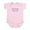 Petal Pink, variant on CafePress - 100% Liam Infant Bodysuit - Baby Light Bodysuit, Size Newborn - 24 Months