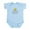 Sky Blue, variant on CafePress - Papaw's Sunshine Infant Bodysuit - Baby Light Bodysuit, Size Newborn - 24 Months