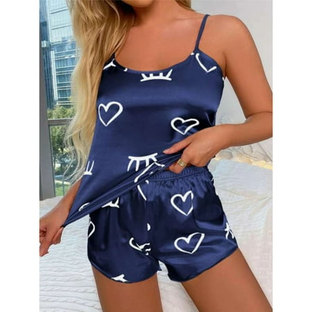 

Tejiojio Mother s Day Gifts Seamless Women Lingerie Printed Temptation Babydoll Underwear Cami Underpants Shorts Sleepwear Briefs Suit