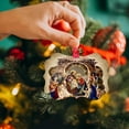 thumbnail image 5 of Tainini Clearance sale ! 3.14inch Acrylic Christmas Ornaments Hanging Crafts Christmas , for Xmas Home Decor (Nativity), 5 of 6
