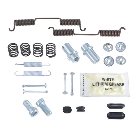 Rear Parking Brake Hardware Kit - Compatible with 2008 - 2019, 2021 - 2022 Ford E-450 Super Duty 2009 2010 2011 2012 2013 2014 2015 2016 2017 2018