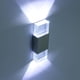 thumbnail image 1 of Apliques Murale LED en Aluminio Acrílico 6W Lumiaire Intérieur Moderne Design Eclairage Lampe Murale Décorative pour Chambre Escalier Salon Fond de TV - Blanc Froid, 1 of 8