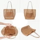 thumbnail image 3 of Women's Straw Woven Tote Bag for Beach Vacation, Large Capacity Underarm Shoulder Bag, Durable and Stylish, 3 of 5