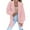 506_Pink, variant on Jindong Fashion Coat for Women, Long Sleeve Collared Jacket Open Front Knit Cardigan Sweaters Oversized Coat with Pockets, Women's Coats Pink