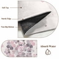 thumbnail image 6 of Spring Floral Round Area Rug 8Ft Washable Large Circle Rugs for Living Room Dorm, Pink Gray Cherry Blossom Flowers Beige Non-Slip Carpet Floor Mats Indoor Outdoor Carpet Runner Aesthetic Home Decor, 6 of 8