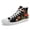 FN024-2500667-11W-1, variant on Coolcustomize Mens & Womens Fashion Trendy Black Casual High-Top Sneakers, Red Mushroom All-Over Print, Comfortable Sneakers for Daily Outdoor Travel