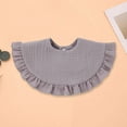 thumbnail image 4 of Baby Muslin Bibs Drool Bibs Bandana Ruffle Soft Cotton for Newborn Baby Infants Girl Teething Toddlers Boy, 4 of 5