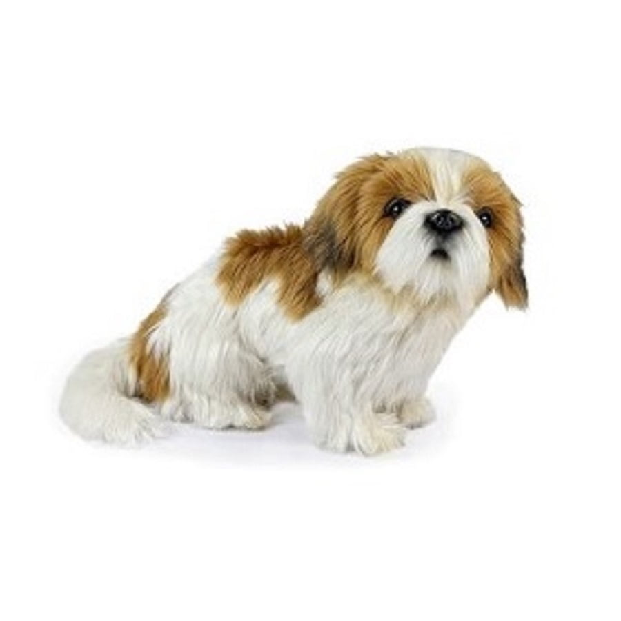 stuffed shih tzu puppy