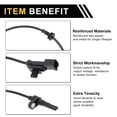 thumbnail image 3 of Unique Bargains ABS Wheel Speed Sensor ABS Sensor Anti-lock Braking System Sensor No.90766357 for Buick Excelle Gt 2015-2018 1 Pc Rear Left, 3 of 6