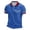 Blue, variant on Men's England United Kingdom Flag Polo Shirt – Union Jack Print Short Sleeve Button Down Collared Shirt – Casual Business Top for UK National Day & Sports – Sizes S-XXXXXL