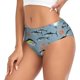 thumbnail image 2 of Fotbe Various Wild Sea Fish Calzones Estampados para Mujer – Ropa Interior de Algodón, Cómoda, Suave y Elástica-3X-Large, 2 of 6