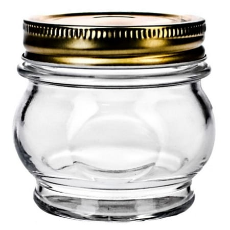 Global Amici Prm 7AB150 5.5 Oz Canning Jar Pack Of 6