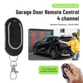 thumbnail image 3 of For Alutech AT-4n Remote Control 433.92MHz 4 Buttons Garage Door Learning Code Barriers Automation Keychain Automatic, 3 of 10