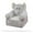 Grey, variant on Folding Children's Sofa Backrest Armchair 2 In 1 Folding Children's Sofa Cute Cartoon Lazy Sofa Baby Chairs Comfy Foldable Couch & Reading Chair Without Padding Or Padding Core Corner Sectional Couch