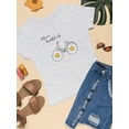 thumbnail image 3 of Daisy Bicycle Ride T-Shirt Women -Image by Shutterstock, Female Small, 3 of 4