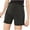 Black, variant on Taqqpue Maternity Shorts Comfy Over Belly Stretchy Fabric Wear Versatile Breathable Casual Summer Loose Fit Pregnancy Shorts