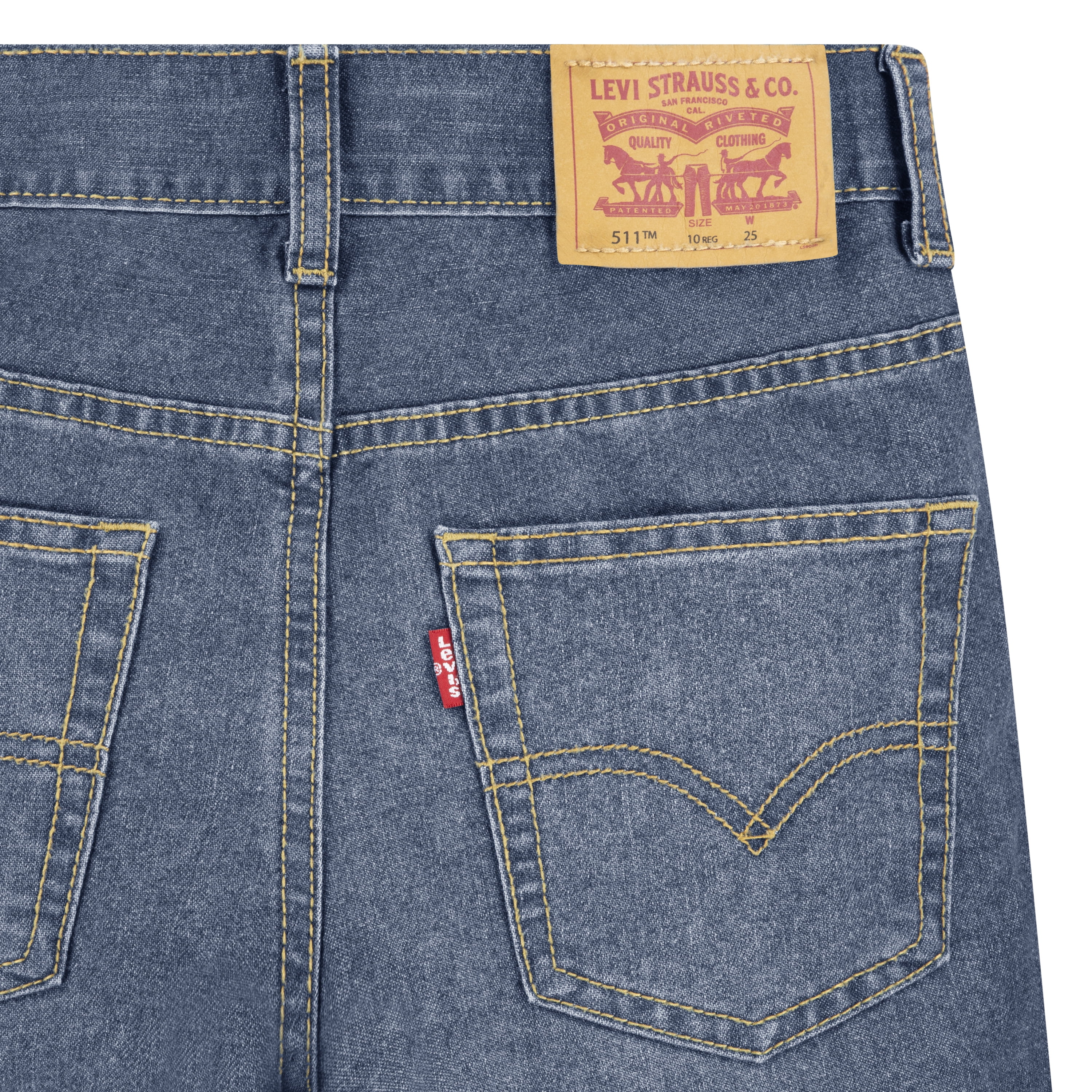 Levi Boys 511 Slim Performance Denim Shorts, Sizes 8-18
