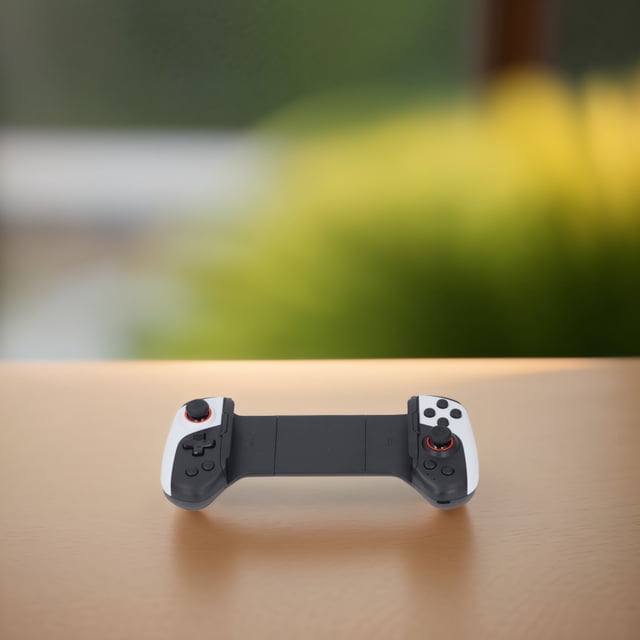 Gamepad Joysticks, Lightweight Mobile Game Controller Gamepad Flexible Custom Macro Mapping 4 Levels Vibration Adjustment for IOS