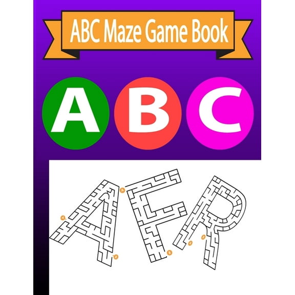 ABC Maze Game Book, (Paperback)