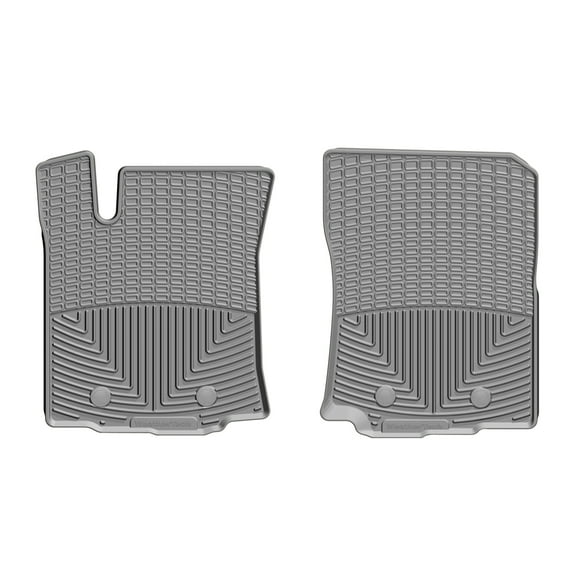WeatherTech All-Weather Floor Mats compatible with 2018-2023 Toyota Tacoma - 1st Row (Driver & Passenger), Grey