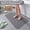 Gray, variant on Non-Slip Bath Mat with Strong Suction Cups, 14 x 28 Inch PVC Shower Mat with Drainage Holes, Soft Bubble Surface for Bathroom Tub Safety White