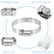 thumbnail image 4 of Abrazadera de Manguera Uxcell, Ajustable de Acero Inoxidable de 1 4/7" a 2 1/2" para Línea de Combustible y Fontanería, Paquete de 12, 4 of 7