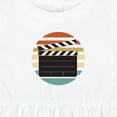 thumbnail image 4 of Inktastic Movie Film Clapboard Girls Baby Dress, 4 of 5