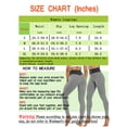 thumbnail image 2 of DODOING Scrunch Butt Lift Leggings for Women Workout Yoga Pants Ruched Booty High Waist Seamless Leggings Compression Tights, Grey-White, 2 of 7