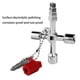 thumbnail image 5 of 4-in-1 Utility Cross Key Multifunctional Wrench Tool Triangle/Square Keys for Train Electrical Elevator Cabinet Valve, 5 of 5