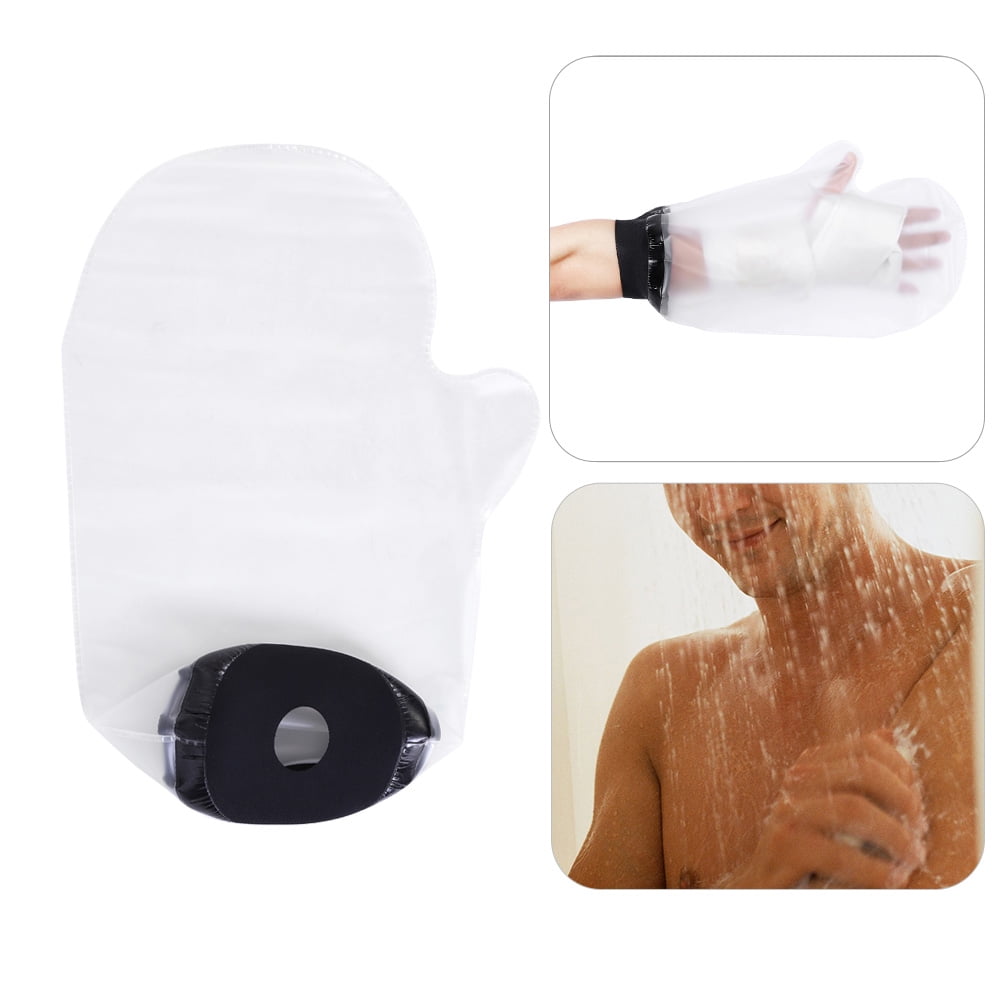 WALFRONT Waterproof Wound Fracture Hand Arm Bath Cover Sealed Cast Bandage Protector for Shower Short Arm (36*26cm/14.17*10.24inch)