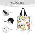 thumbnail image 4 of Xecao Summer Animal for Tote Bag: spacious with inner pockets, ideal for work, shopping, or travel., 4 of 9
