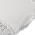 thumbnail image 4 of Women's Lace Cami Tops with Built In Bra V Neck Adjustable Spaghetti Strap Sleeveless Slim Fit Tank Tops Basic Layering Undershirts White, 4 of 5